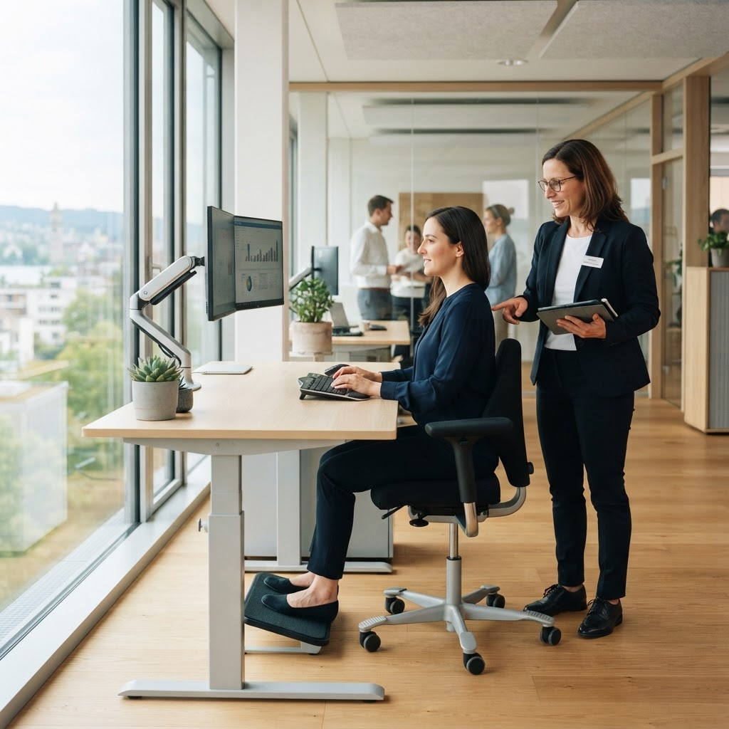 Protection de la santé au travail - ergonomie du poste de travail